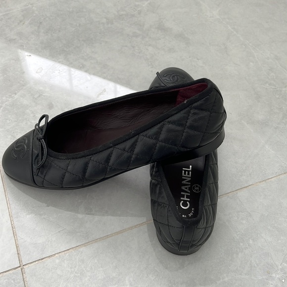 CHANEL Shoes Classic Chanel Quilted Ballet Flats Poshmark